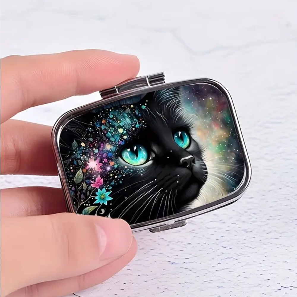 Vibrant Metal Pill Box